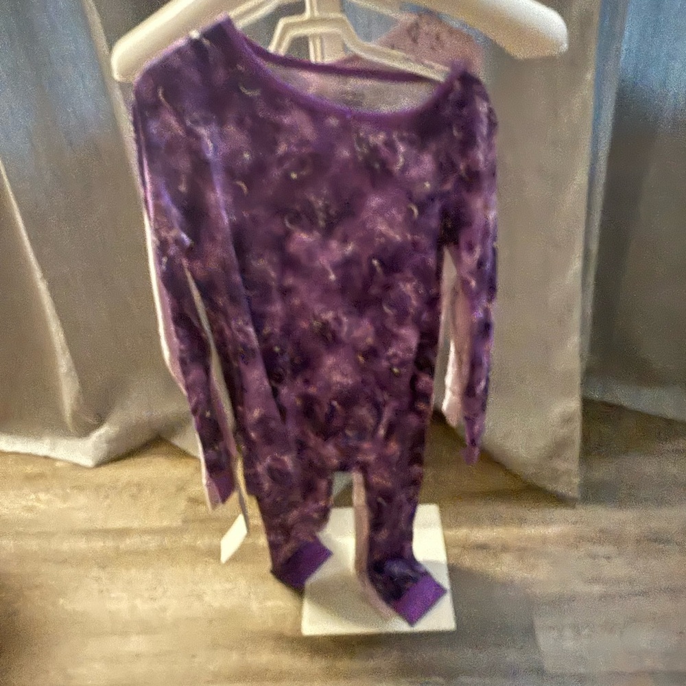 Carter's Purple Long Sleeve Pajama Set 2 pairs